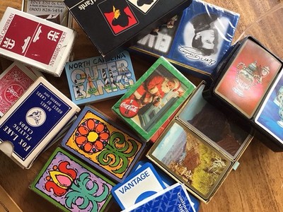 100 Random Vintage to Modern Playing Cards for Junk Journaling Single Swap