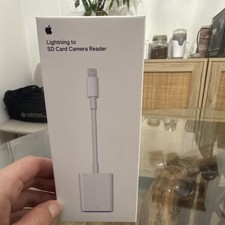 Apple Lightning to SD Card Camera Reader USB 3 A1595 MJYT2AM/A Card Reader NEW