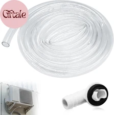 6Ft Portable Air Conditioner Drain Hose, 3/5 Inch Leakproof AC Drain Hose Kit, U