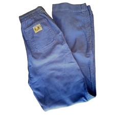 Vintage OP Ocean Pacific High Waist Corduroy Pants Small 24x29 Blue Surf Skate