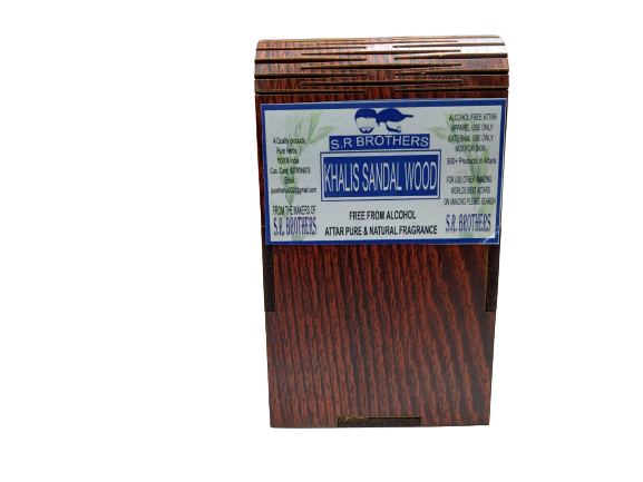 APL Sandalo S.R.Brothers Khalis legno puro attacco privo di alcool per unisex Eu134