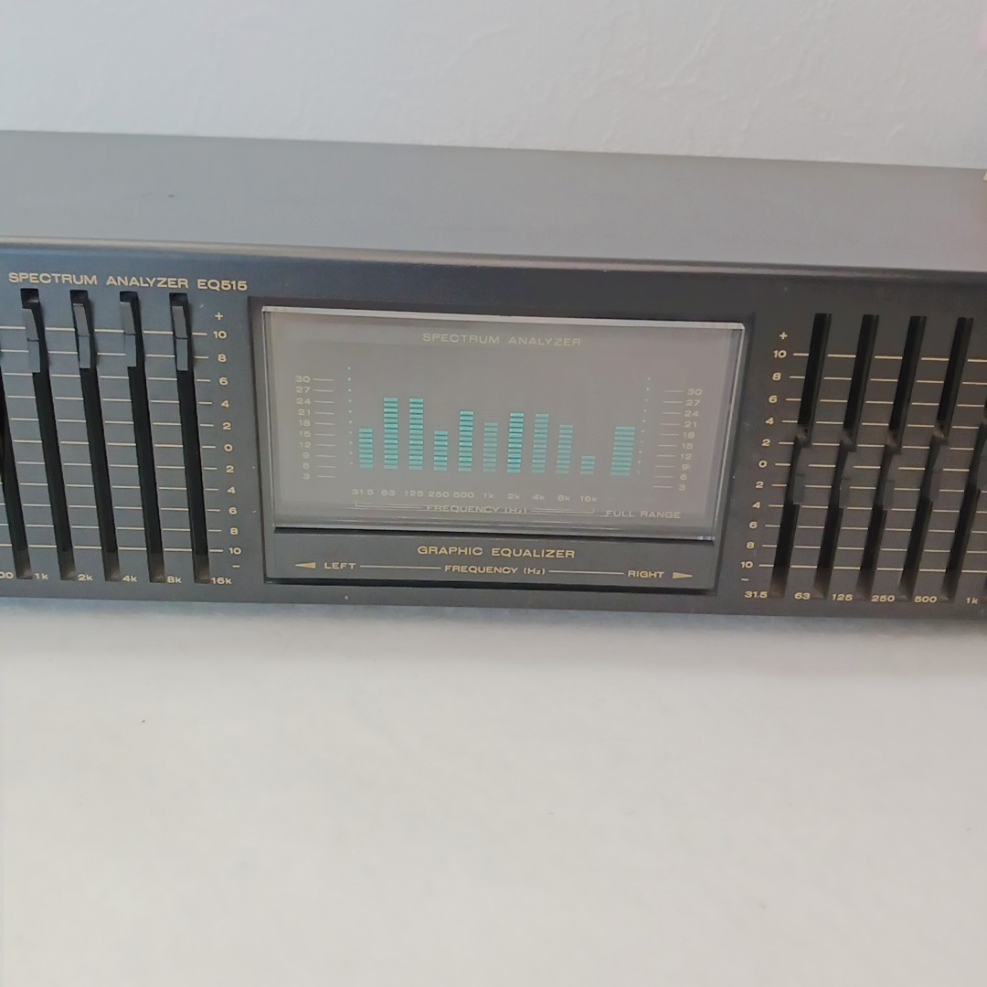 Marantz EQ515 10 Band Graphic Equalizer Spectrum Analyzer AC 100V