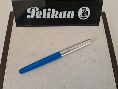 PELIKAN Pelikano Füllhalter Schulfüller blau Modell 4 ''EF'' 1973-1978