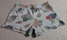 Old Navy Girls X Large Multi-Color Floral Cotton Blend Shorts 24