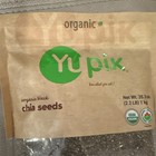 Bag of Yupik Organic Black Chia Seeds 2.2 lb NEW Exp 2027 — photo 2
