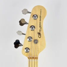 G&L CLF L-2000 Basswood Jet Black Urethane Used Guitar