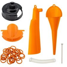 Oil Change Kit Compatible with Harley, Filter Cap Wrench, Crankcase Orange