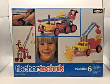 Vintage Fischertechnik Multikit w/ 15 different models - contains all 159 pieces