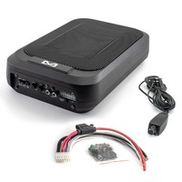 Aktivsubwoofer Ampire ACTIVE9-SQ Kompakter Untersitz-Subwoofer 460 Watt Car Hifi