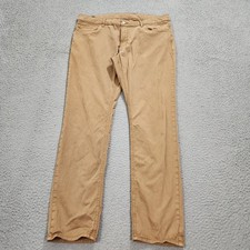 Peter Millar Pants Mens 36x32 36x31 Beige Crown Crafted Wayfare Five Pocket
