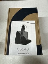 PLANTRONICS Poly CS540 Wireless DECT Headset Black New
