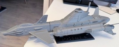 SHADO SkyDiver Modell 3D gedruckt (unbemalt) - Doppelgröße - 4 Farben verfügbar