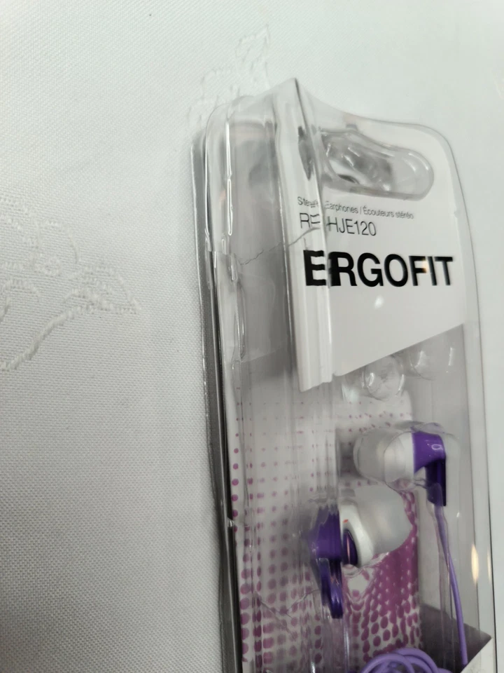 Auriculares intrauditivos Panasonic RP-HJE120-V / RPHJE120V, violeta Foto 2 de 4