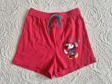 Mickey  Co. Shorts 90s Vintage Red Minnie