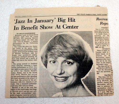Marlene Ver Planck A New York Singer ~ 1980 Audiophile Used LP w/ Articles ~ VG+ - Picture 8 of 13