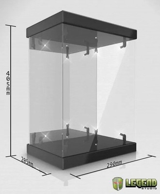 Master Light House Acryl Display Case mit Beleuchtung für 1/6 Actionfiguren
