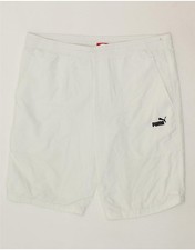 PUMA Mens Sport Shorts Medium White AR04