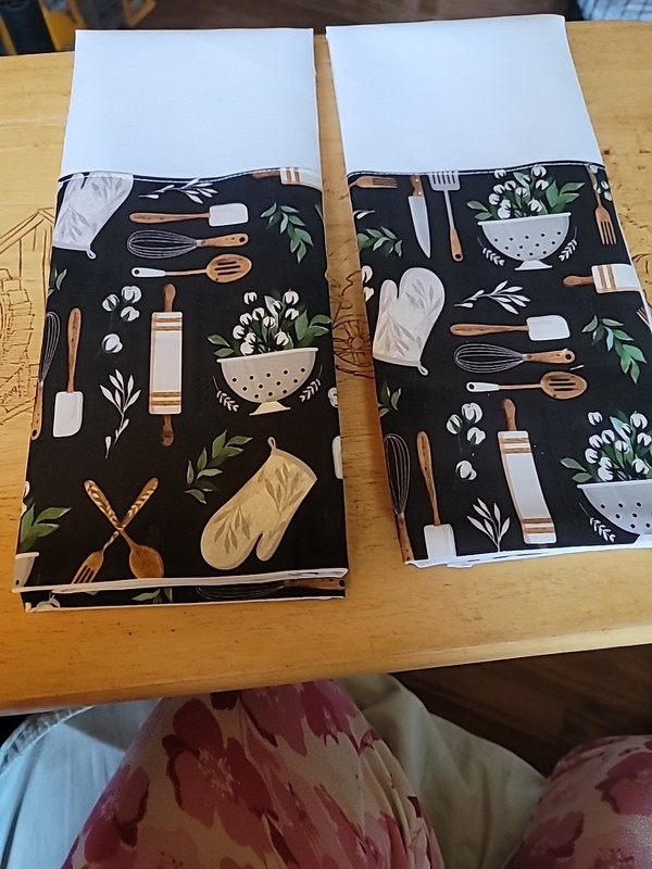 Towels Set Of 2 Kitchen Towels