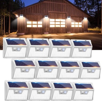 Solar Lights Outdoor Waterproof [12 Packs/140 LEDs], 3 Lighting Modes Motion