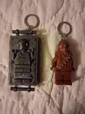Lot Of 2 Star Wars Flashlight Keychains,chewb...