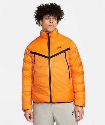 XL - Nike MENS SPORTSWEAR THERMA-FIT REPEL REVERSIBLE JACKET, LIGHT CURRY/BLACK