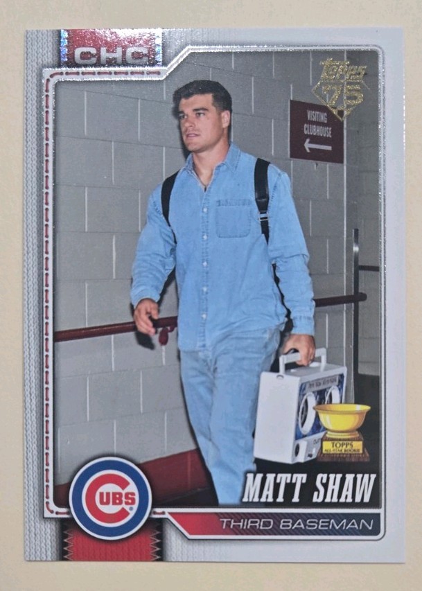 2026 Topps Golden Mirror Image Variations #27 Matt Shaw SP Rookie Cup