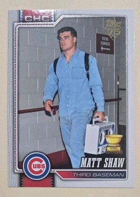 2026 Topps Golden Mirror Image Variations #27 Matt Shaw SP Rookie Cup