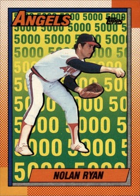 1990 O-Pee-Chee OPC Canadian #3 Nolan Ryan Salute California Angels - NM-MT
