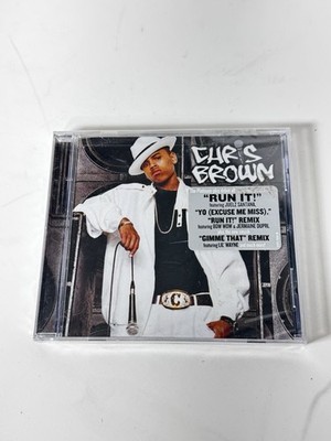 CD Chris Brown RUN IT Featuring Santana Young Love Ya Man Aint Me New Sealed