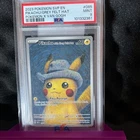 2023 POKEMON SVP EN-SV POKEMON X VAN GOGH #085 PIKACHU WITH GREY FELT HAT PSA 9