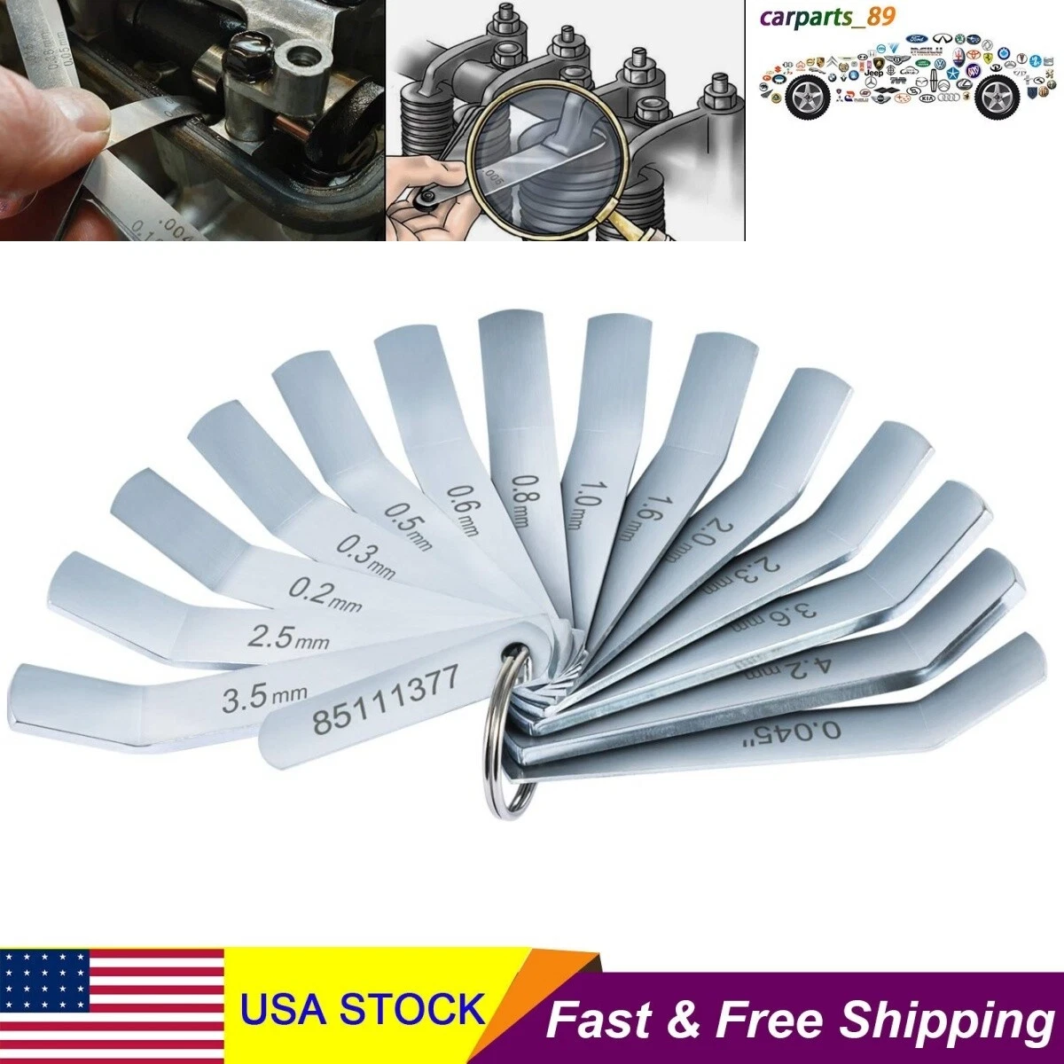 For Volvo Mack MP7 MP8 MP10 D12 D13 D16 Engines Feeler Gauge Jake 