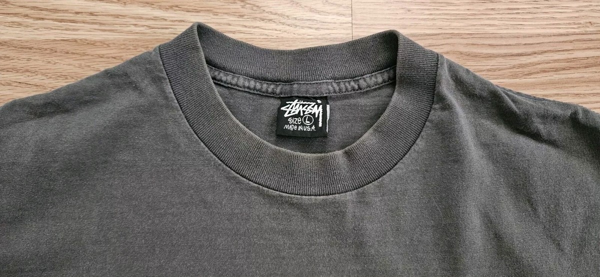 Rare Vintage 80s Stussy Torch Flame Logo T Shirt Large Streetwear