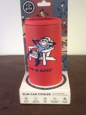 NIB. LIFE IS GOOD 12 oz SLIM CAN BEVERAGE  COOLER.." ADIRONDACK JAKE"