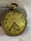 Antique 1924 Elgin Pocket Watch 12S 15J Model 3 Goldtone Timepiece *RUNS*