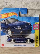 Hot Wheels '96 Nissan 180SX Type X STH, SUPER TREASURE HUNT, 2024, RARITÄT, NEU 