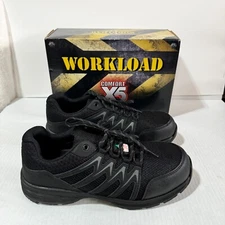 Workload Steel Toe Work Safety Shoes Comfort X5 Athletic Sneaker Womens 11