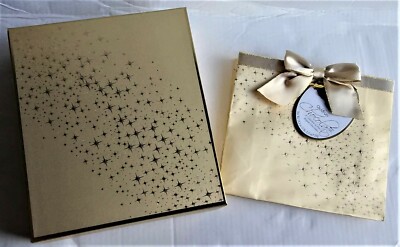 Select~GOLD GUDRUN box(empty),bag,trays,spec,all~Season's Presents~Christmas,etc