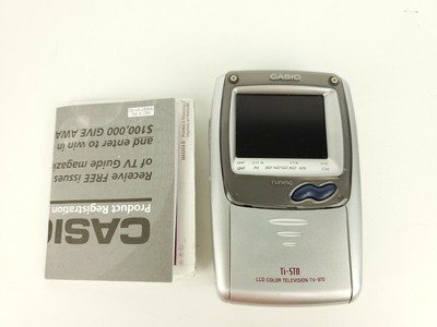 Casio LCD Color 2.3" Analog TV -970B | eBay