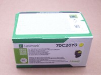Lexmark 70C20Y0 Toner Yellow FüR CS310 CS410 CS510 Ovp A