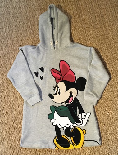 Zara Niños Disney Mini Ratón Sudadera Vestido 10 140cm eBay