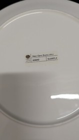 Vintage Nikko Neo Geo Persimmon 5088P and Sunshine 5088S Lot of 7 Plates Japan