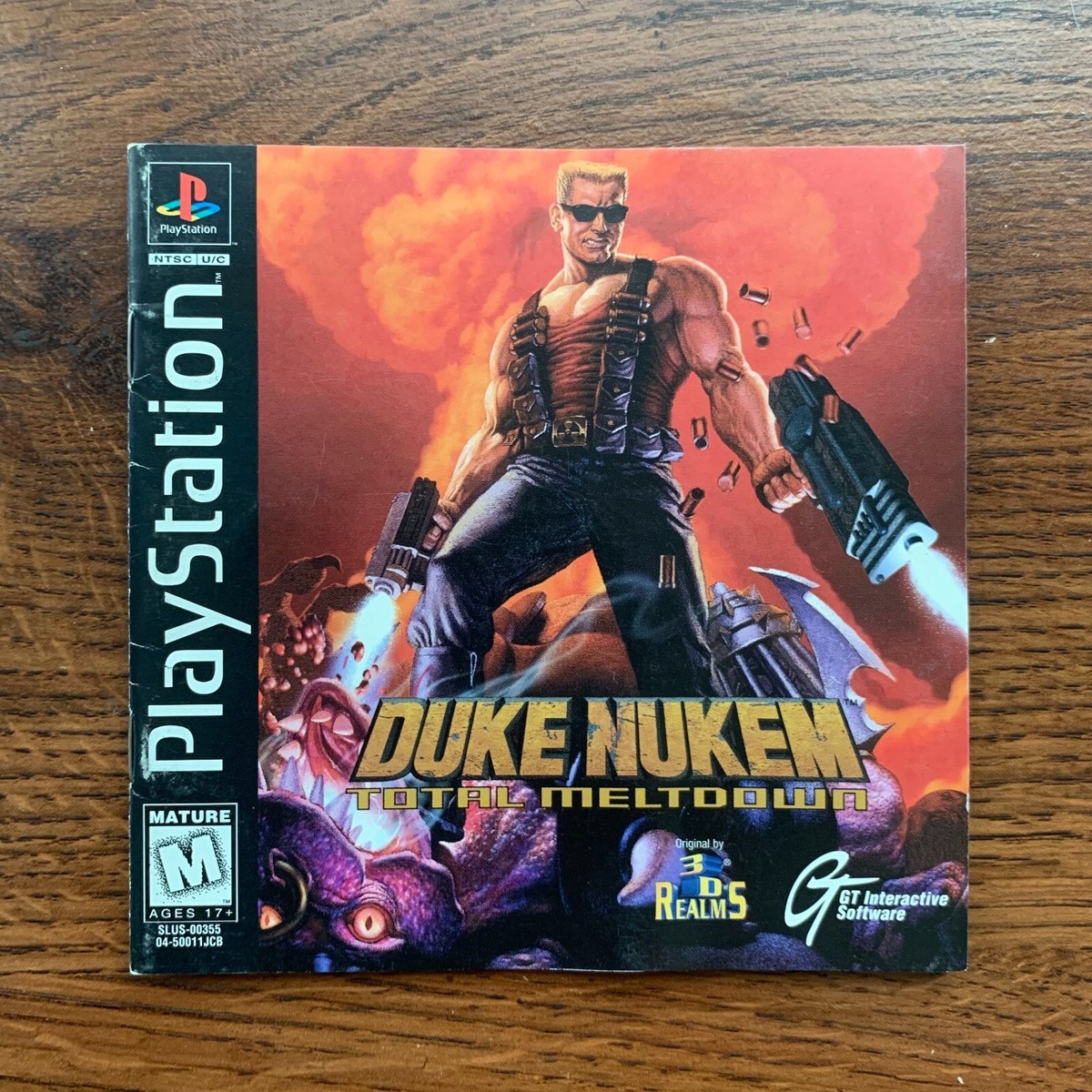 Sale duke nukem 3d ps1 Deals Duke Nukem Total Meltdown PS1 Playstation 1 PS One Instruction Manual Only eBay