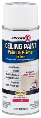 Ceiling Acrylic Paint & Primer In One 13 Oz Flat White