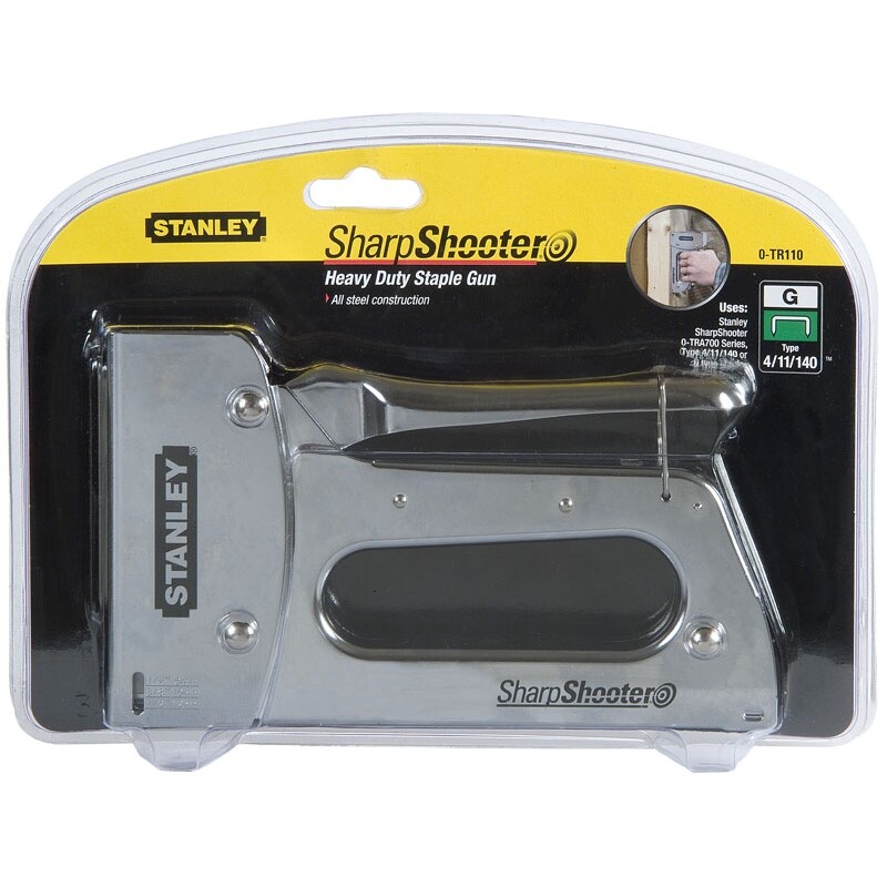 Agrafeuse murale pour tapissier et pose d'isolant avec agrafes 14mm maxi