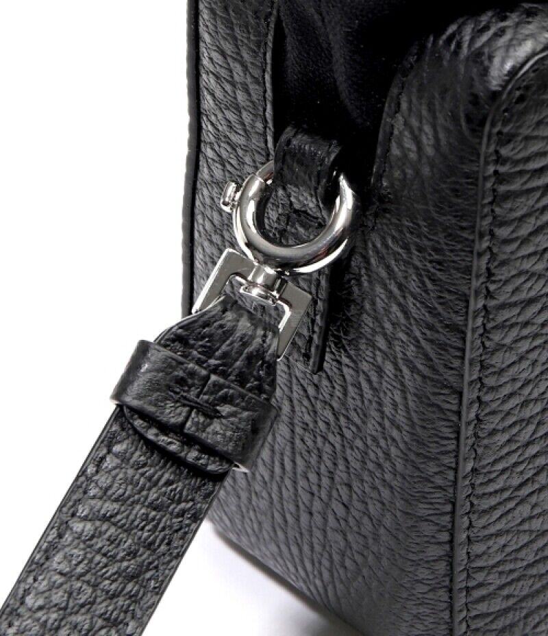 MAISON MARGIELA SHOULDER BAGS Logo Grainy calfskin metal MAISON MARGIELA SHOULDER BAGS Logo Grainy calfskin metal