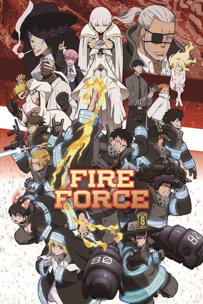 FIRE FORCE SEASON POSTER 24x36 80110