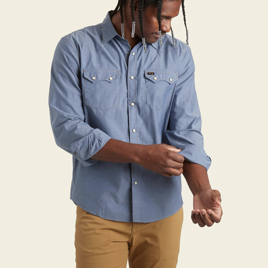 howler brothers crosscut snapshirt