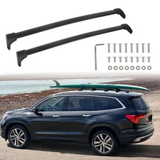For 2016-2022 Honda Pilot Top Roof Rack Rail Cross Bars Aluminum Luggage Cargo