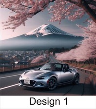 Mazda MX5 Birthday Card or General Greetings Card by Classic Car Cards