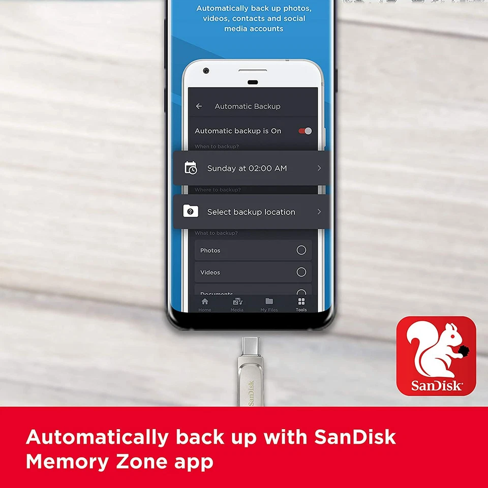 SanDisk Ultra Dual Luxe USB 3.1 128GB–1TB – Pendrive USB Y Type-C De Metal - Imagen 3 de 4